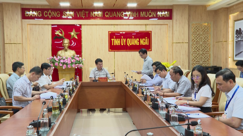 Hội nghị trực b&aacute;o c&aacute;c cơ quan khối Đảng