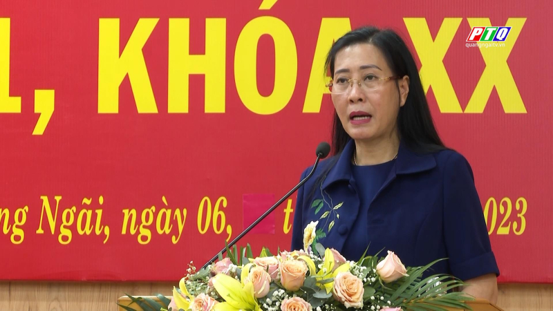 Bế mạc của B&iacute; thư Tỉnh ủy Quảng Ng&atilde;i tại Hội nghị Tỉnh ủy lần thứ 11