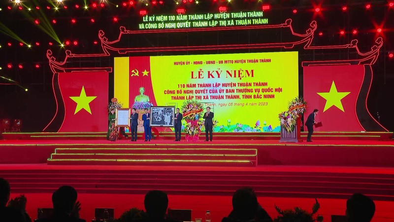 X&acirc;y dựng Thuận Th&agrave;nh l&agrave; đ&ocirc; thị hạt nh&acirc;n khu Nam s&ocirc;ng Đuống