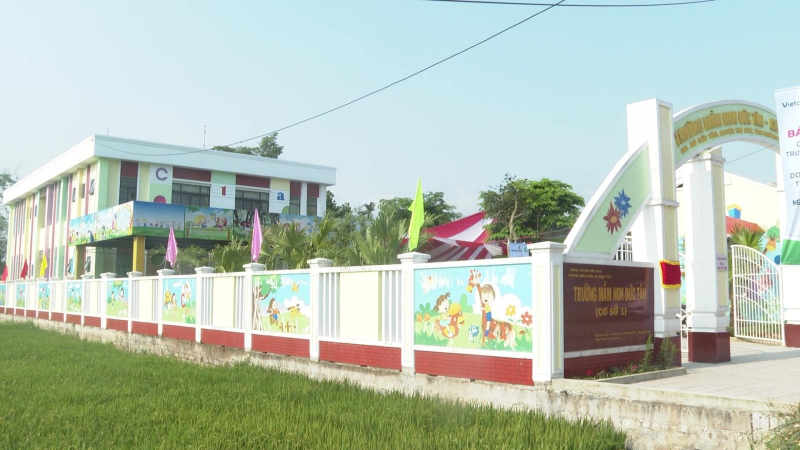 Khánh thành và bàn giao công trình trường mầm non Đức Tân