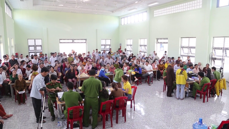 12 xã, phường hoàn thành cấp 100% căn cước công dân