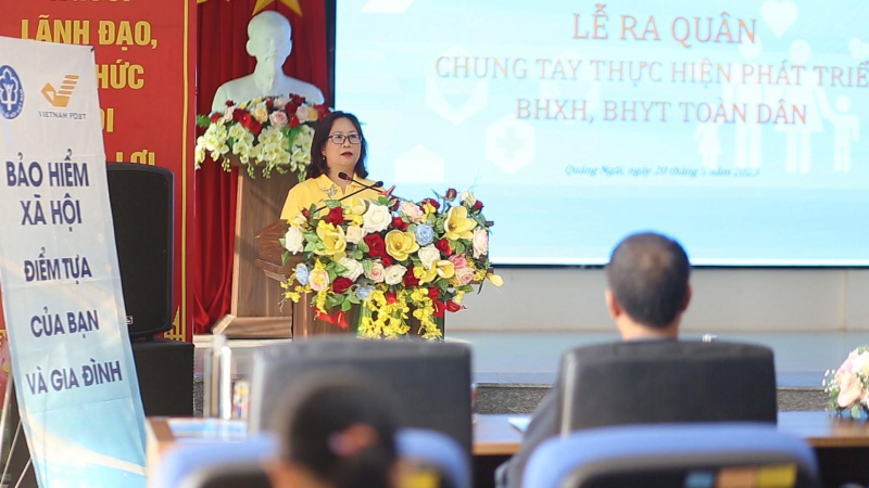 Ra quân tuyên truyền, phát triển người tham gia bảo hiểm xã hội, bảo hiểm y tế