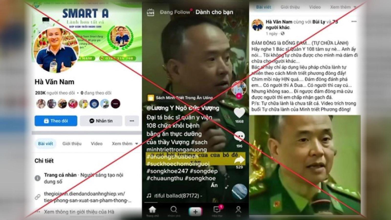 Cảnh báo mạo danh bác sỹ Bệnh viện Quân đội 108