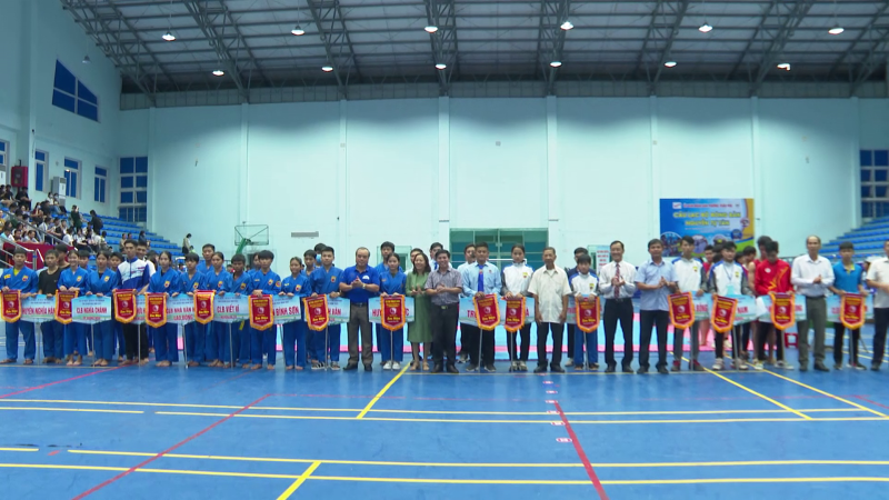 Khai mạc giải v&ocirc; địch - v&ocirc; địch trẻ Vovinam tỉnh Quảng Ng&atilde;i năm 2023