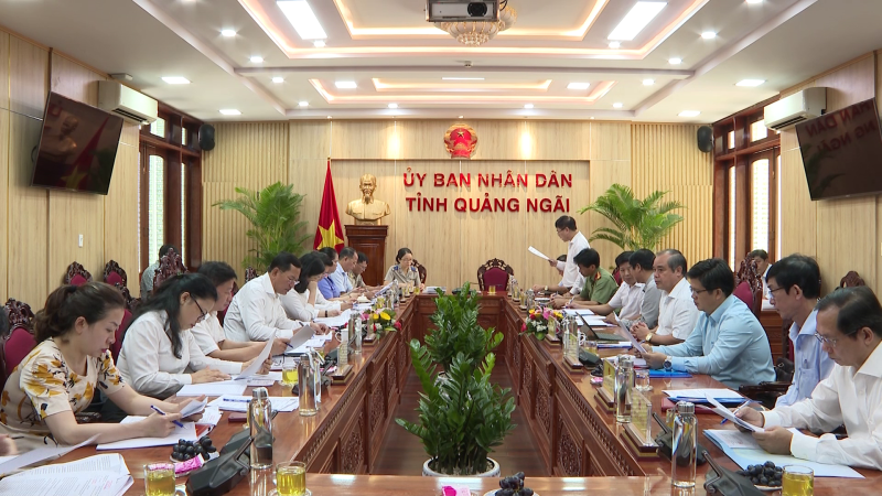 Ban chỉ đạo ph&ograve;ng chống tham nhũng, ti&ecirc;u cực trung ương l&agrave;m việc tại Quảng Ng&atilde;i