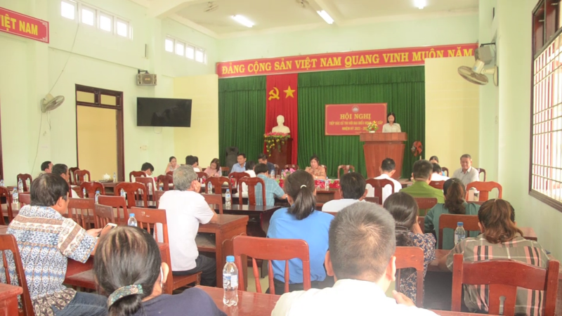 Đại biểu HĐND tỉnh tiếp xúc cử tri tại xã Tịnh Bắc