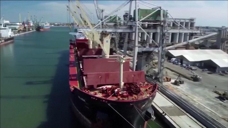 Nối lại việc kiểm tra t&agrave;u ngũ cốc tr&ecirc;n Biển Đen