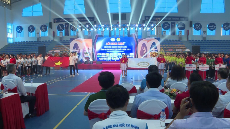 Hội thao Ngành ngân hàng tỉnh Quảng Ngãi lần I năm 2023
