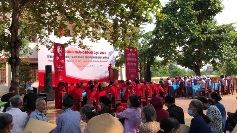 Lễ phát động tháng nhân đạo năm 2023