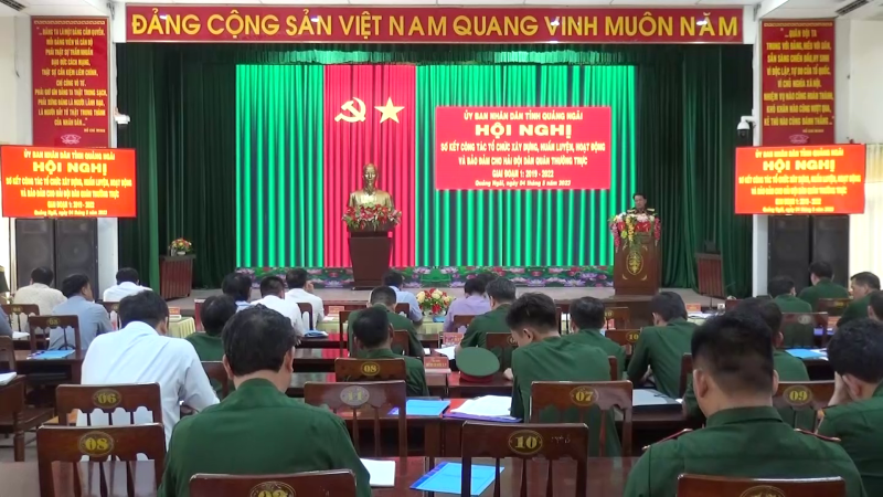 Sơ kết công tác của Hải đội Dân quân thường trực giai đoạn 2019 - 2022