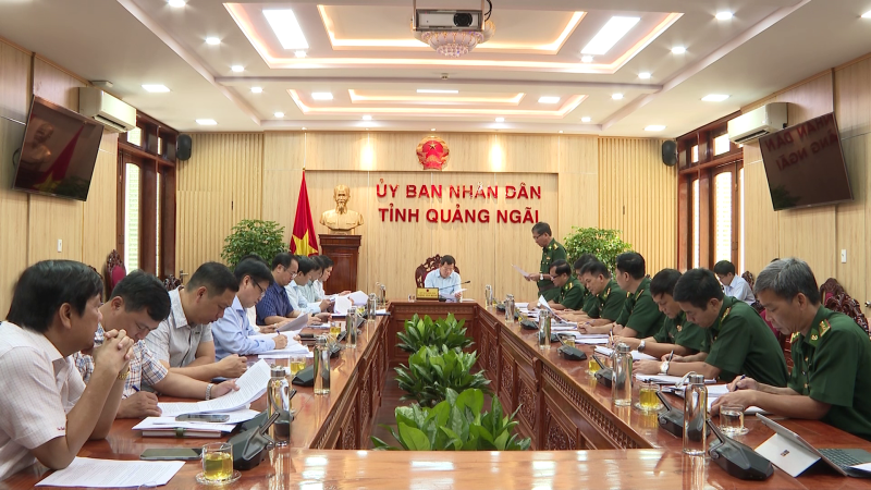 Chủ tịch UBND tỉnh Đặng Văn Minh làm việc với Bộ Chỉ huy Bộ đội Biên phòng tỉnh