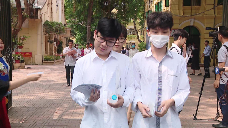 Trường hợp Thí sinh được miễn thi ngoại ngữ.