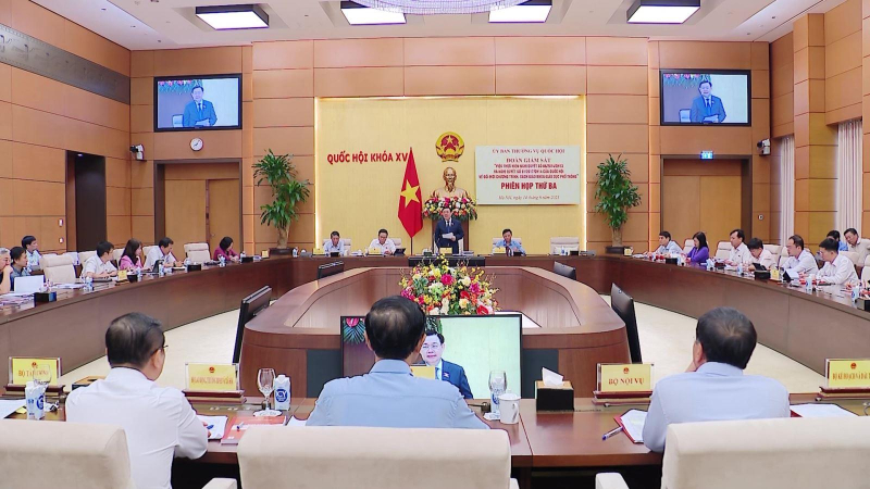 Báo cáo tiến độ giám sát đổi mới Chương trình, SGK phổ thông