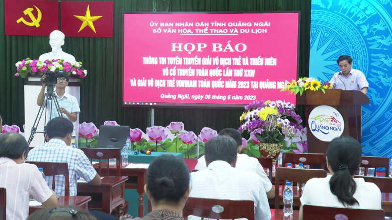 Quảng Ngãi đăng cai tổ chức 02 giải võ toàn quốc