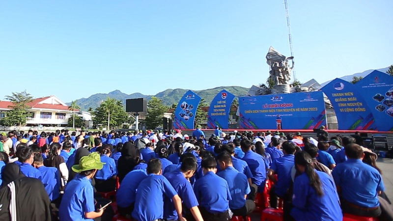 Lễ phát động chiến dịch thanh niên tình nguyện hè 2023