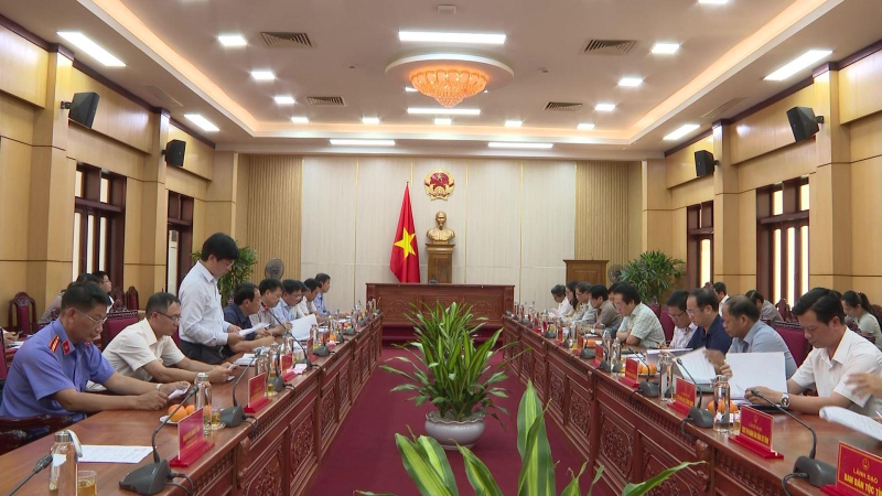 Thường trực HĐND tỉnh tổ chức họp thống nhất nội dung Kỳ họp thường lệ giữa năm 2023