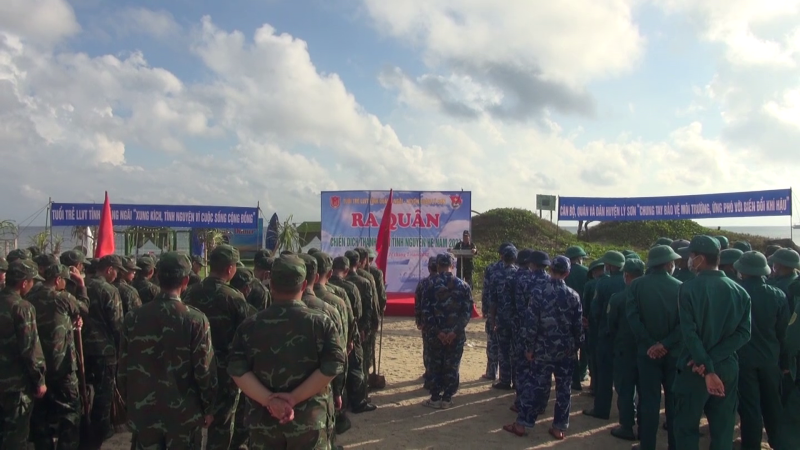 Ra quân hưởng ứng chiến dịch thanh niên tình nguyện hè năm 2023