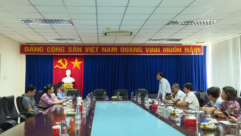 Đài Đài Phát thanh và Truyền hình tỉnh Quảng Ngãi trao đổi, cha sẻ kinh nghiệm với Đài Phát thanh và
