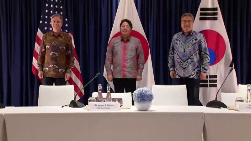 Mỹ - Nhật - H&agrave;n trao đổi về t&igrave;nh h&igrave;nh b&aacute;n đảo Triều Ti&ecirc;n