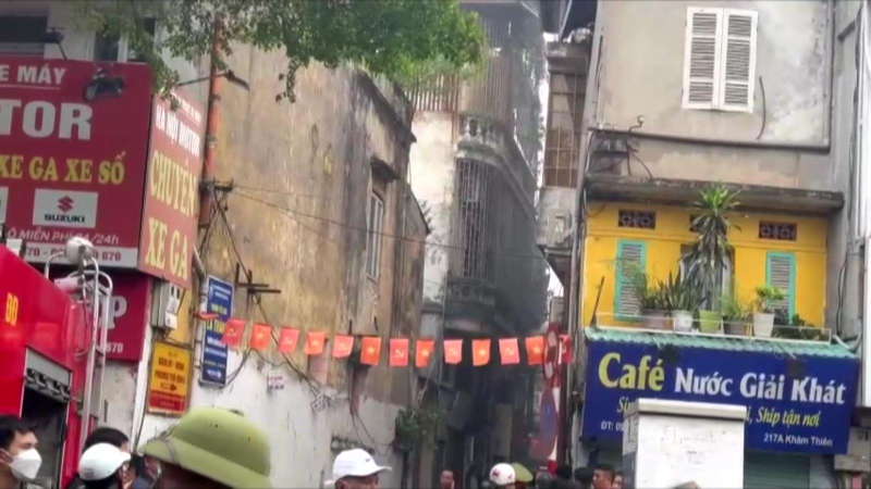 Cháy nhà tại Hà Nội, 3 người tử vong