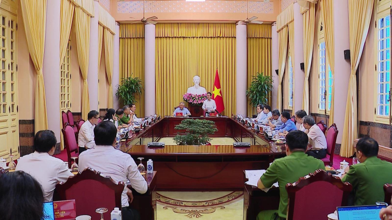 Giải quyết hồ sơ &Aacute;n tử h&igrave;nh l&agrave; vấn đề rất hệ trọng