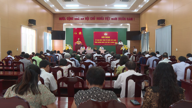 Ủy ban MTTQ Việt Nam tỉnh triển khai nhiệm vụ 6 th&aacute;ng cuối năm