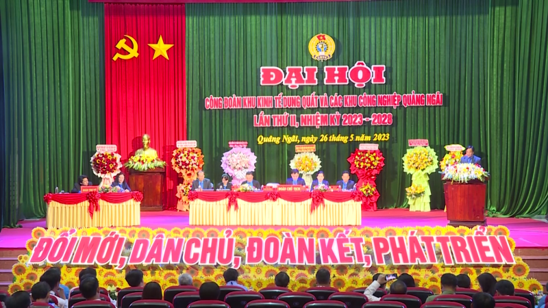 Quảng Ngãi hoàn thành Đại hội Công đoàn cơ sở và cấp trên cơ sở nhiệm kỳ 2023 - 2028