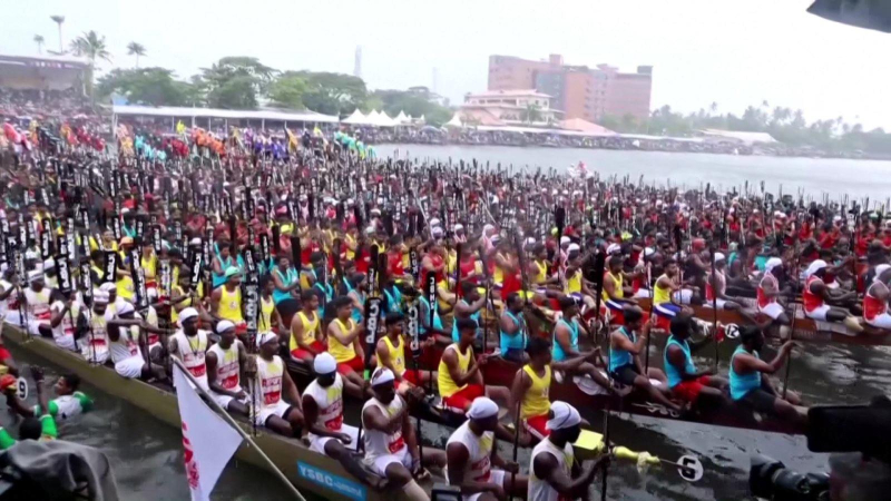 Đua thuyền rắn tại Ấn Độ