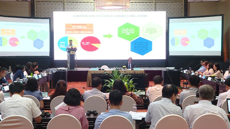 Thiết lập truy xuất điện tử với thanh long và tôm