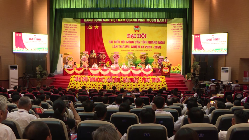 Phi&ecirc;n nội bộ Đại hội đại biểu Hội N&ocirc;ng d&acirc;n tỉnh Quảng Ng&atilde;i lần thứ XVII