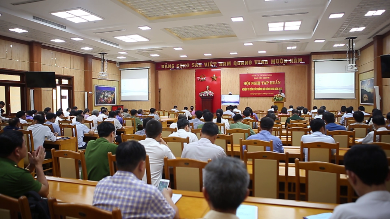 Tập huấn nghiệp vụ công tác Ngành Nội chính Đảng năm 2023