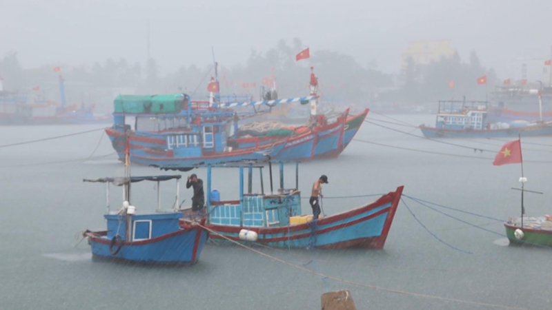 Tin dự b&aacute;o mưa lớn tại tỉnh Quảng Ng&atilde;i