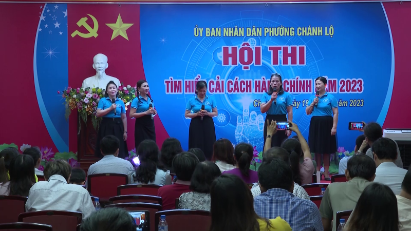 Hội thi tìm hiểu cải cách hành chính năm 2023