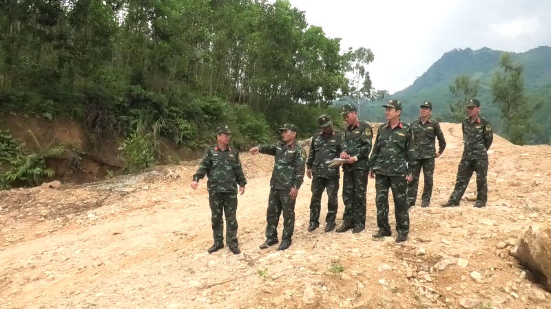 Kiểm tra công tác phòng, chống thiên tai tại huyện Trà Bồng