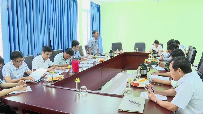 Kiểm tra công tác phòng chống thiên tai tại huyện Sơn Tây