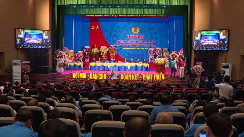Đại hội Công đoàn tỉnh Quảng Ngãi lần thứ XIV, nhiệm kỳ 2023 - 2028