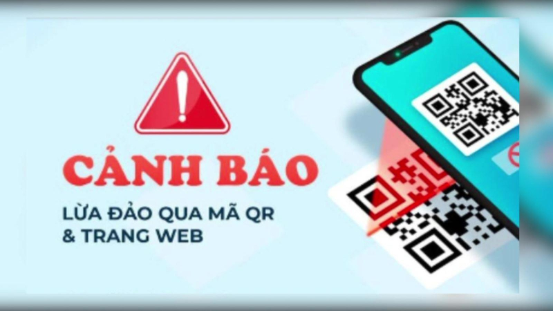 Cảnh báo lừa đảo khi quét mã QR