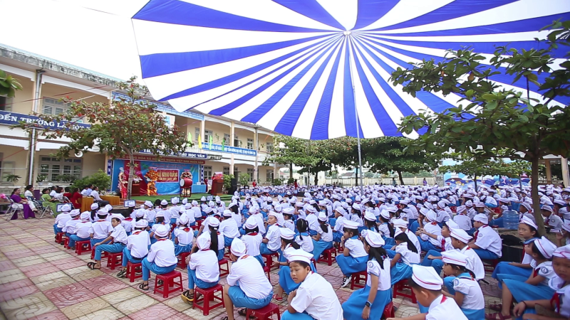 Chủ nhiệm Ủy ban Kiểm tra Tỉnh ủy dự Lễ khai giảng tại Trường Tiểu học Tịnh Bắc