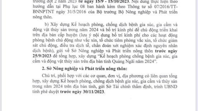 Triển khai Tháng tổng vệ sinh, khử trùng, tiêu độc môi trường đợt 2/2023