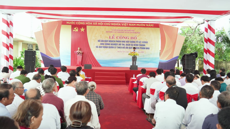 C&ocirc;ng bố Đồ &aacute;n quy hoạch ph&acirc;n khu x&acirc;y dựng tỷ lệ 1/2000 Khu c&ocirc;ng nghiệp, đ&ocirc; thị, dịch vụ B&igrave;nh Thanh