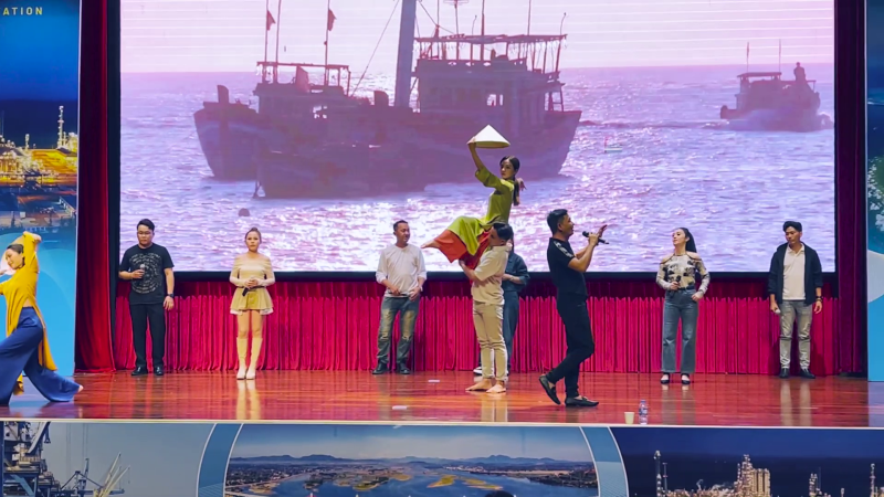 Tổng duyệt chương trình hội nghị giới thiệu Quảng Ngãi tại Hà Nội