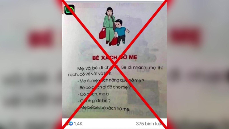 Ngăn các hành vi xuyên tạc sách giáo khoa