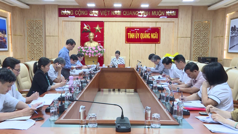 Ban Chỉ đạo thực hiện quản lý biên chế thống nhất của cả hệ thống chính trị tỉnh họp về công tác quản