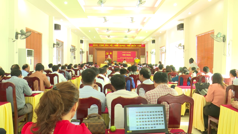 Huyện ủy Tr&agrave; Bồng triển khai nhiệm vụ 03 th&aacute;ng cuối năm 2023