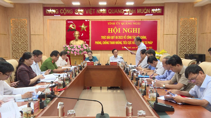 Ngăn ngừa các loại tội phạm và phòng chống tham nhũng, tiêu cực