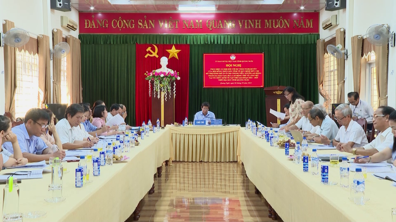 Hội nghị phản biện xã hội dự thảo Nghị quyết của Hội đồng Nhân dân tỉnh