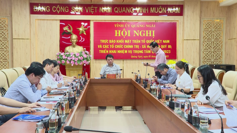 Trực báo Khối Mặt trận Tổ quốc Việt Nam và các tổ chức chính trị, xã hội