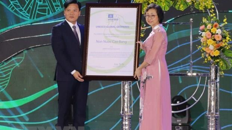 Non nước Cao Bằng được chứng nhận Công viên Địa chất Toàn cầu UNESCO