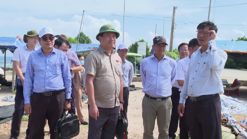 Khảo sát tình hình ô nhiễm và xử lý chất thải rắn trên địa bàn huyện Lý Sơn