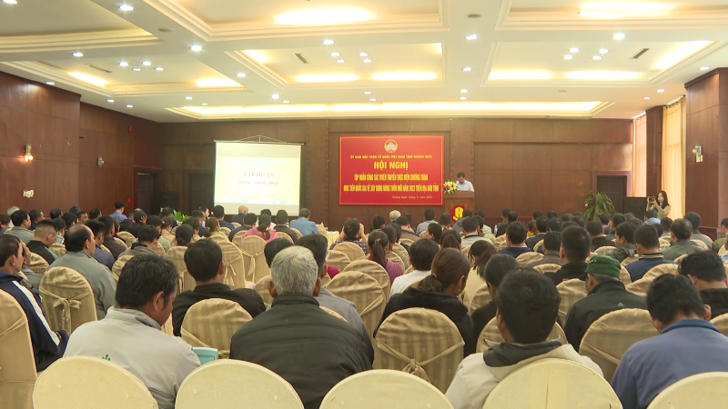 Tập huấn tuy&ecirc;n truyền Chương tr&igrave;nh Mục ti&ecirc;u Quốc gia x&acirc;y dựng n&ocirc;ng th&ocirc;n mới